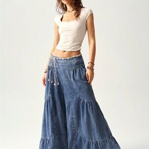 Wide leg Boho Wide Leg Jeans